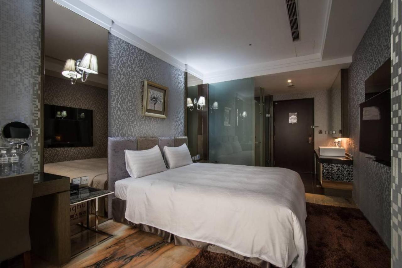 Shianghu Boutique Hotel Kota Chiayi Bagian luar foto